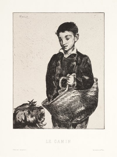 Katupoika tekijältä Édouard Manet