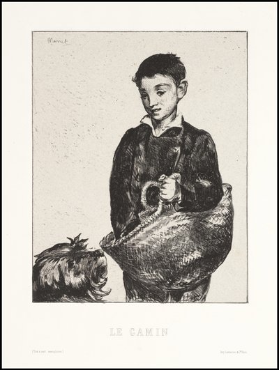 Urchin, 1862 tekijältä Édouard Manet