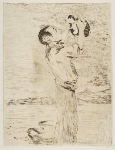 Vedenjuomari, 1870-74. tekijältä Édouard Manet