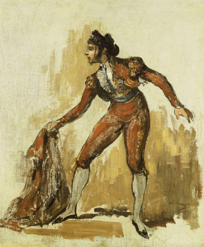 Nuori mies härkätaisteluasussa, 1862 tekijältä Édouard Manet