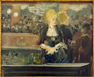 Étude pour le bar aux Folies-Bergère tekijältä Édouard Manet