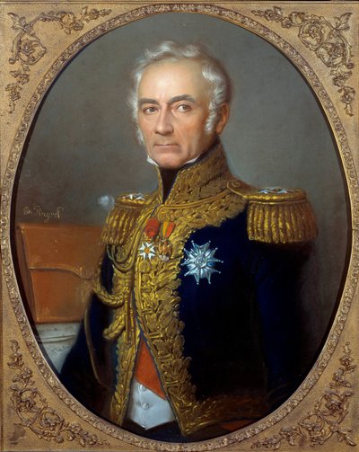 Charles Tristanin, Montholonin kreivin (1783-1853) muotokuva Edouard Pingretin (1788-1875) maalaus noin 1840, 82 x 67 cm. Paris, Musee de l