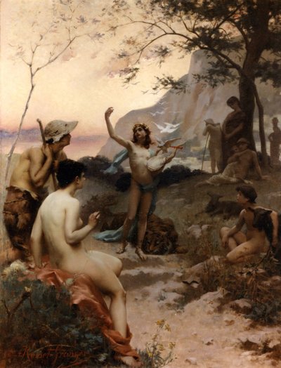 Orpheus, 1884. tekijältä Édouard Rosset Granger