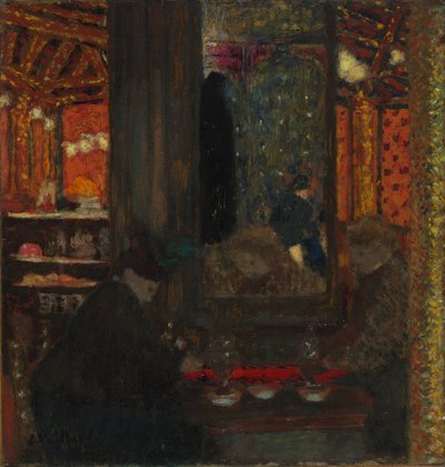 Kahvilassa tekijältä Edouard Vuillard
