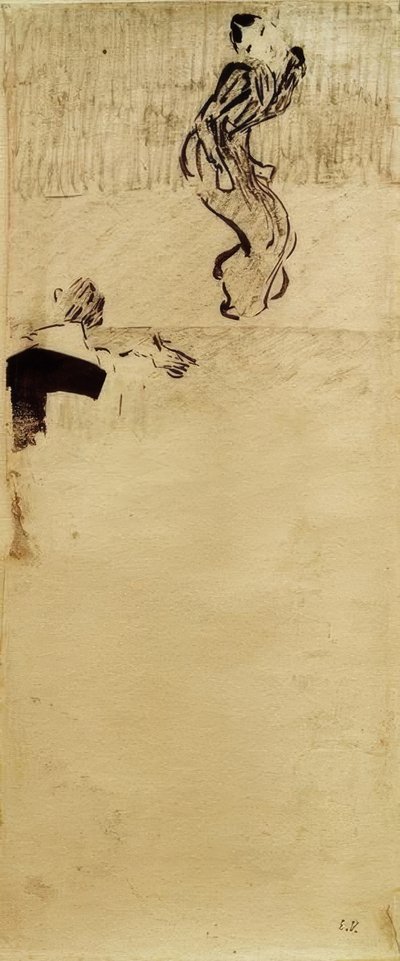 Au theatre tekijältä Edouard Vuillard