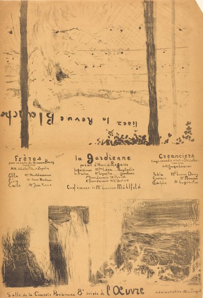 Brüder; Die Wächterin; Gläubiger tekijältä Edouard Vuillard