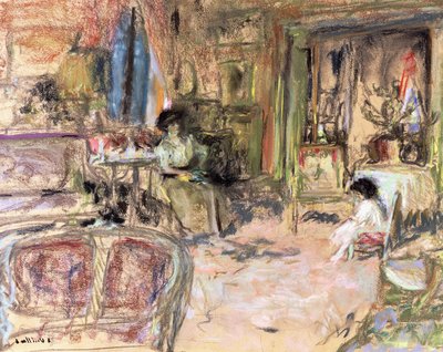 Henri ja Madame Josse Bernheim, tekijältä Edouard Vuillard