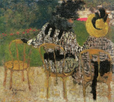 Huonekalut ja erilaiset esineet 1100- ja 1300-luvuilta tekijältä Edouard Vuillard