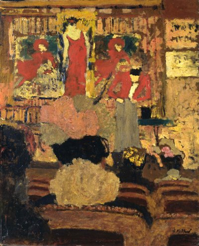 Illusionistinen numero, n. 1895. tekijältä Edouard Vuillard