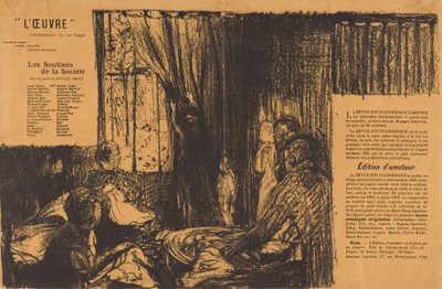 Die Stützen der Gesellschaft tekijältä Edouard Vuillard
