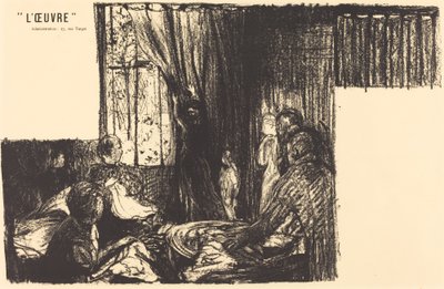 Yhteiskunnan kannattajat, 1896. tekijältä Edouard Vuillard