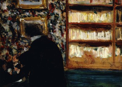 Monsieur Natanson kirjastossa tekijältä Edouard Vuillard