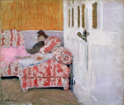 [Sohvalla Valkoinen huone, 1890-1893. tekijältä Edouard Vuillard