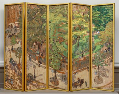 Ventimiglia-aukio, 1911. tekijältä Edouard Vuillard