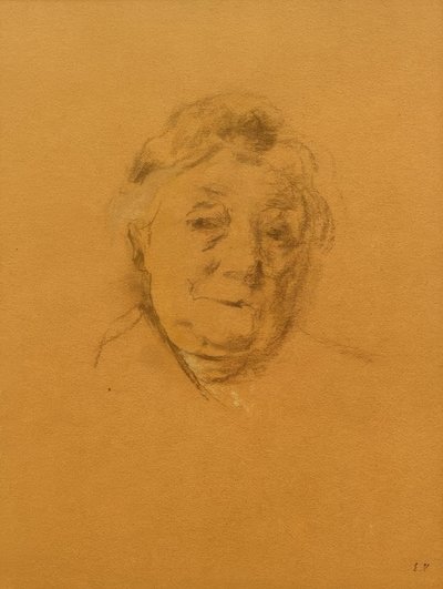 Madame Bénardin kasvojen muotokuva tekijältä Edouard Vuillard