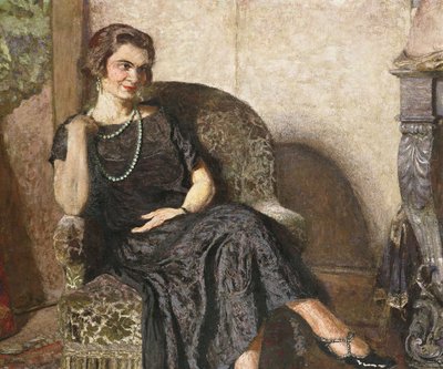 Mme Fridette Sattonin muotokuva, 1923 tekijältä Edouard Vuillard
