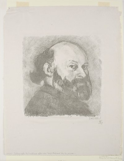 Cézannen muotokuva tekijältä Edouard Vuillard