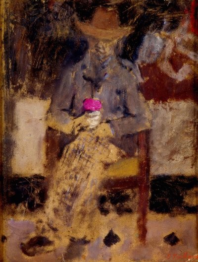 Retrato de Felix Vallotton tekijältä Edouard Vuillard