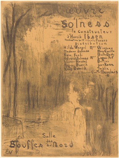 Solness der Baumeister tekijältä Edouard Vuillard