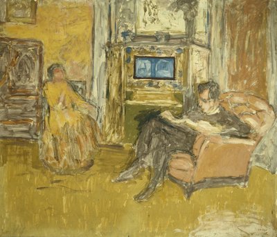 Study for a Portrait of Mr, n. 1916 tekijältä Edouard Vuillard