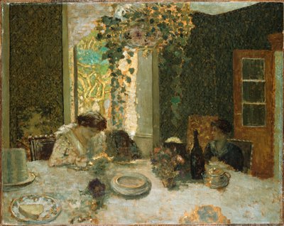 Ruokasali, n. 1900 tekijältä Edouard Vuillard
