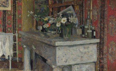 Mantelpiece Takka, 1905 tekijältä Edouard Vuillard