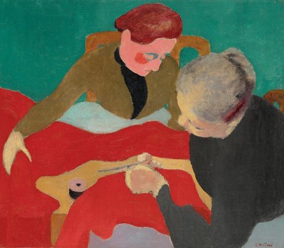 Ompelijat; Les couturieres, 1890 tekijältä Edouard Vuillard