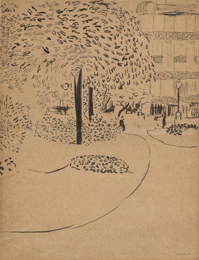 Aukio, 1910. tekijältä Edouard Vuillard