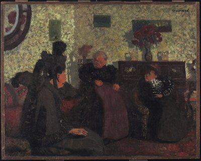 Huonekalut ja erilaiset esineet 1100- ja 1300-luvuilta tekijältä Edouard Vuillard