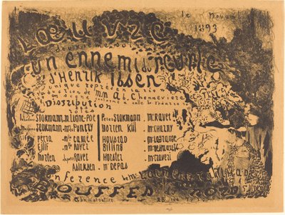 Kansan vihollinen tekijältä Edouard Vuillard