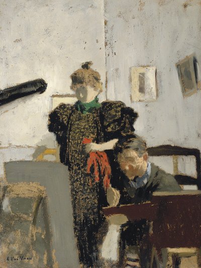 Vallotton ja Natanson tekijältä Edouard Vuillard