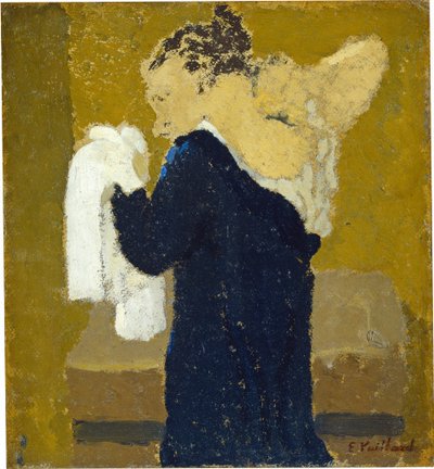 Frau bei ihrer Toilette tekijältä Edouard Vuillard