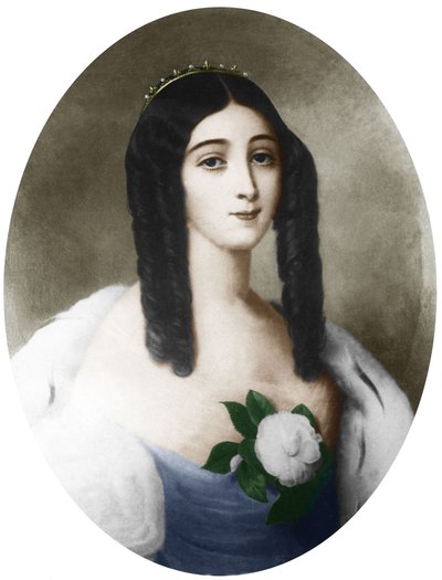 Marie Duplessis tekijältä Édouard after Viénot