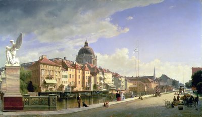 Castle vapaus Schlossbruecke, Berliini tekijältä Eduard Gärtner