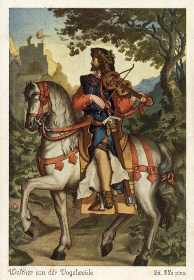 Walther von der Vogelweide tekijältä Eduard Ille