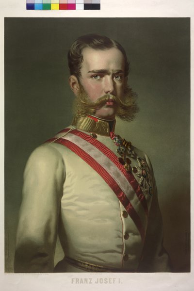 Itävallan keisari Franz Joseph I tekijältä Eduard Kaiser