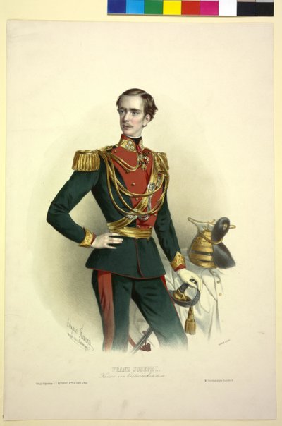 Itävallan keisari Franz Joseph I tekijältä Eduard Kaiser