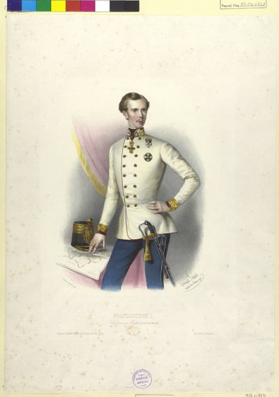Itävallan keisari Franz Joseph I tekijältä Eduard Kaiser