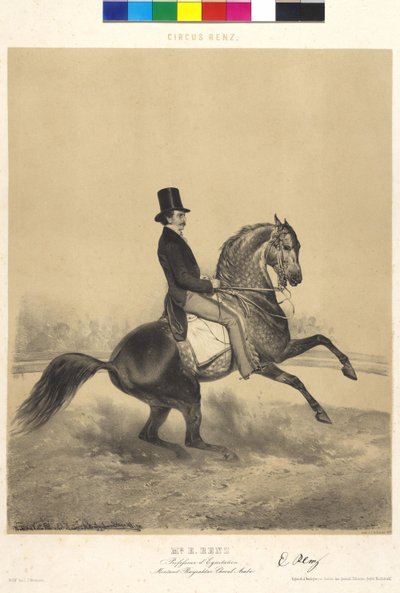 Ernst Jacob Renz (litografi) tekijältä Eduard Kaiser