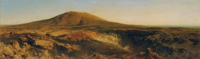Etnan huippu 1878 tekijältä Eduard Peithner von Lichtenfels