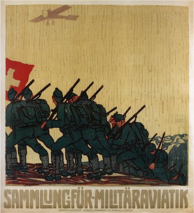 Lahjoitukset lentolaivastolle, 1914 tekijältä Eduard Renggli the Younger