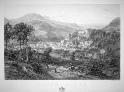 "Baden Baden", 1800-luku tekijältä Eduard Willman