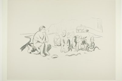 Alfan jälkeläiset tekijältä Edvard Munch