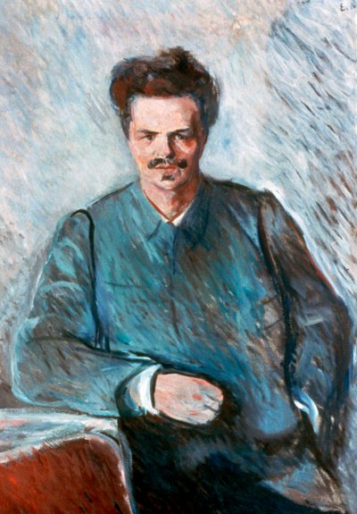 August Strindberg, 1892 tekijältä Edvard Munch