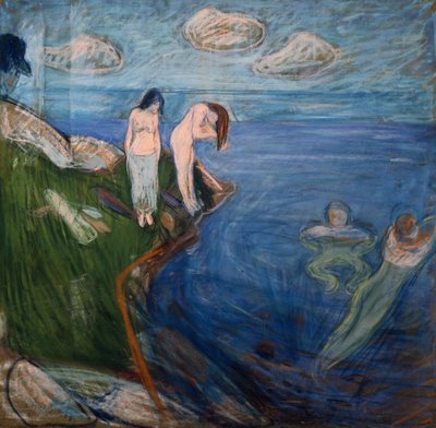 Uivia naisia tekijältä Edvard Munch