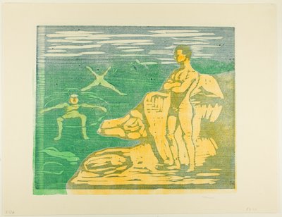 Poikien uiminen tekijältä Edvard Munch