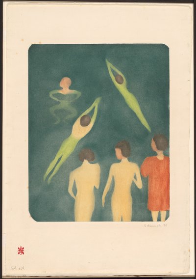 Poikien uiminen tekijältä Edvard Munch