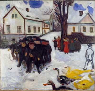 Lapset ja hanhet tekijältä Edvard Munch