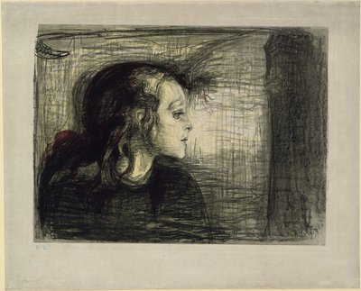 Sairas lapsi I tekijältä Edvard Munch