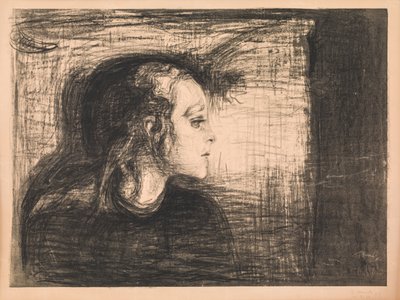 Sairas tyttö tekijältä Edvard Munch